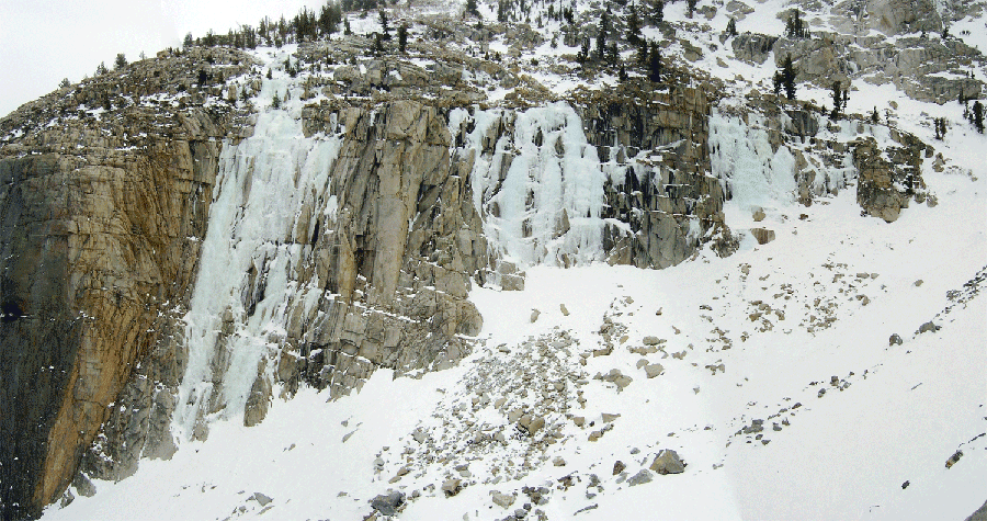 Lee Vining Ice Climbing Conditions